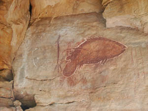 Fish painting