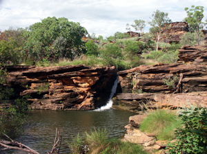 Small falls, unknown valley