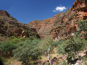 Head of the gorge