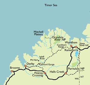 Kimberley map