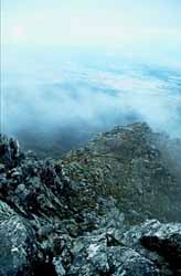 Early in the descent