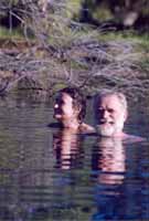 They seem to be enjoying the water