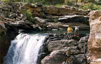 Close up to Katherine Falls