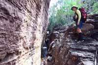 Small tributary gorge.
