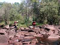 Rocky creek, photo R Willis