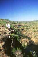 Bachsten Falls in a dry year