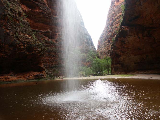 View from behind Cathedral1 Falls