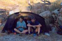 In camp