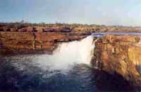 Solea Falls from west side, June 2000