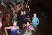 In the cave