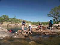Crossing the creek
