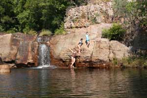 First camp pool