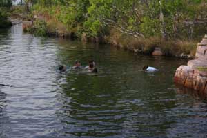Second top gorge swim