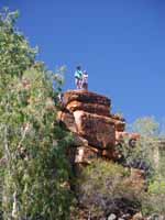 Barnett Gorge view point on the track