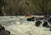 Approaching the rapids, 1999