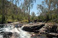 Upper Isdell cascades, 1999.