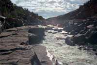 Rapids near Sir John campsite