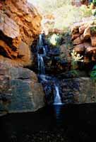 Side Creek waterfall, 2003