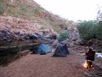 Lennard River camp site