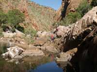 Lower Lennard climb
