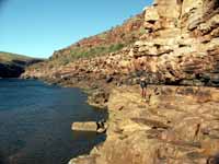 2003, upstream of campsite