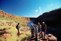 Upper Sir John Gorge, high view