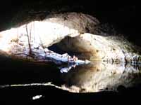 Tunnel Creek, half way through the cave