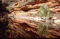Large pool in a Stokes Range gorge