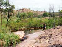 Private pool on Nitmiluk walk