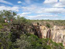 Graveside
Falls, wide view