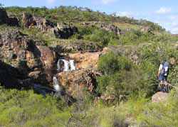Gronophylum Falls, photo J Mayze
