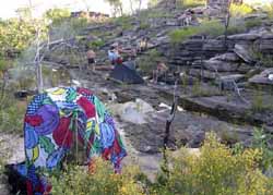 Koolpin camp, photo J Mayze