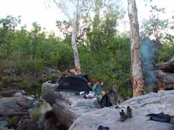 Lower Surprise Creek camp