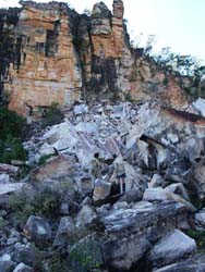Rock fall