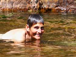 Surprise swim, Margaret