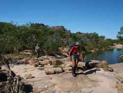 Waterfall Creek ner the end