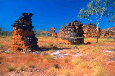 Rock pillars