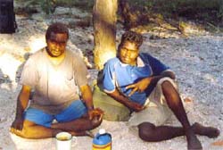 Guides Lazarus and Lloyd; Photo D Radford