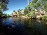 Waterfall Creek swim