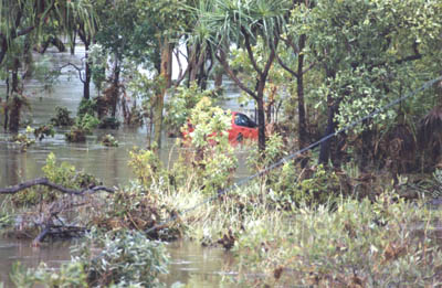 The car that floated away, Cullen River