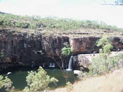 Third waterfall, Koolpin Gorge, April