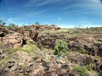 Rocky area between Motorcar and Kurrundie Creeks
