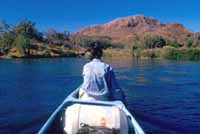 Paddling down the Ord