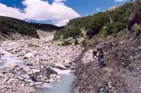 On the track from Fitzroy to Piedra del Farile
