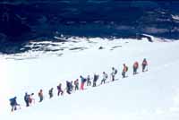 Climbing the Villarica Volcano