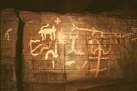 Aboriginal rock carvings
