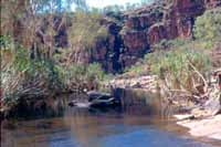 Still further toward the end of the gorge, R Baillie