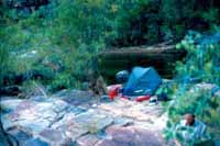 Return Creek campsite, R Baillie