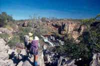 Amphitheatre Falls from above