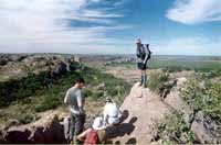 High view, Waterfall Creek headwaters